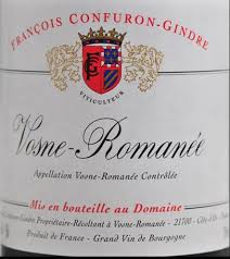 Confuron-Gindre Vosne-Romanee 1er Cru "Les Chaumes" 2018