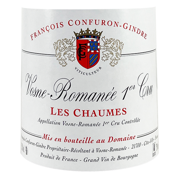 2022 Confuron Gindre Vosne Romanee 1Er Les Chaumes