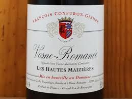 Jean-Jacques Confuron Gindre Vosne-Romanée "Hautes Maizières" 2019