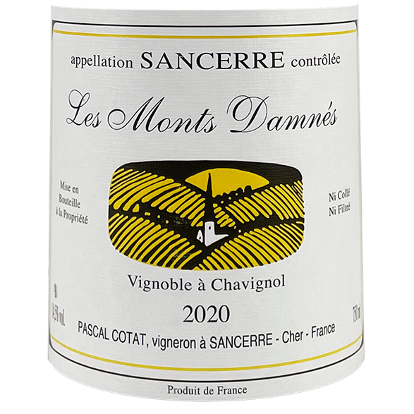 Pascal Cotat Sancerre "Les Monts Damnes" 2025