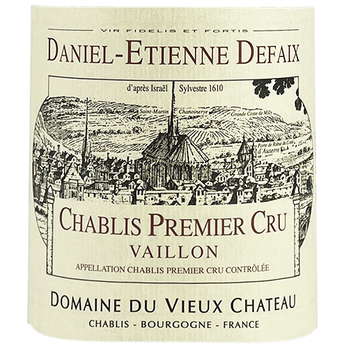 Daniel Etienne Defaix Chablis 1er Vaillon 2014