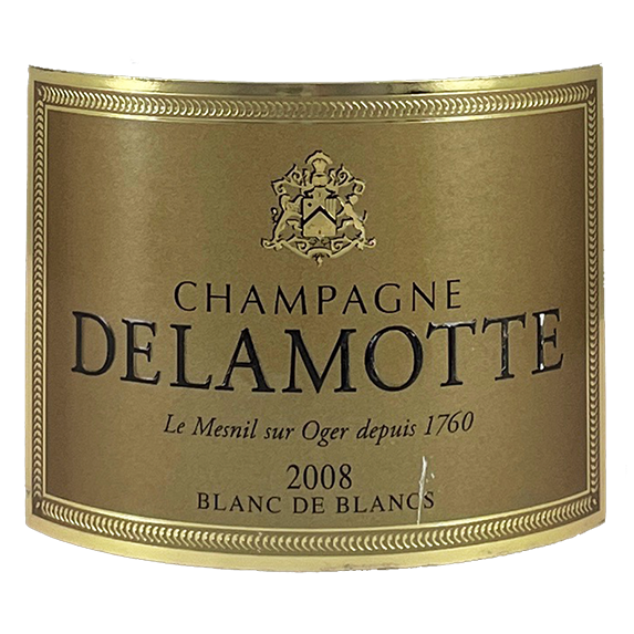 Delamotte Champagne Blanc de Blancs 2007 bottle - Vins Rare
