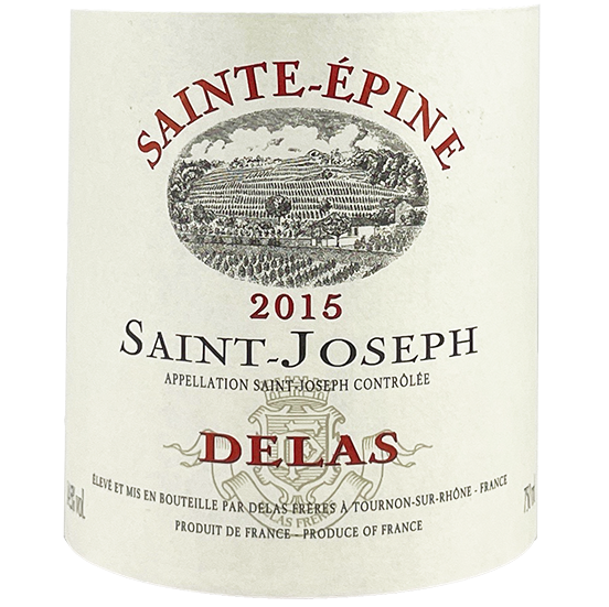 Delas Saint-Joseph "Sainte-Epine" Rouge 2015