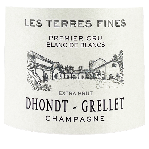 Nv Dhondt-Grellet Champagne Blanc De Blancs Les Terres Fines