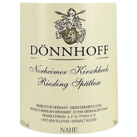 2023 Donnhoff Norheimer Kirschheck Riesling Spatlese