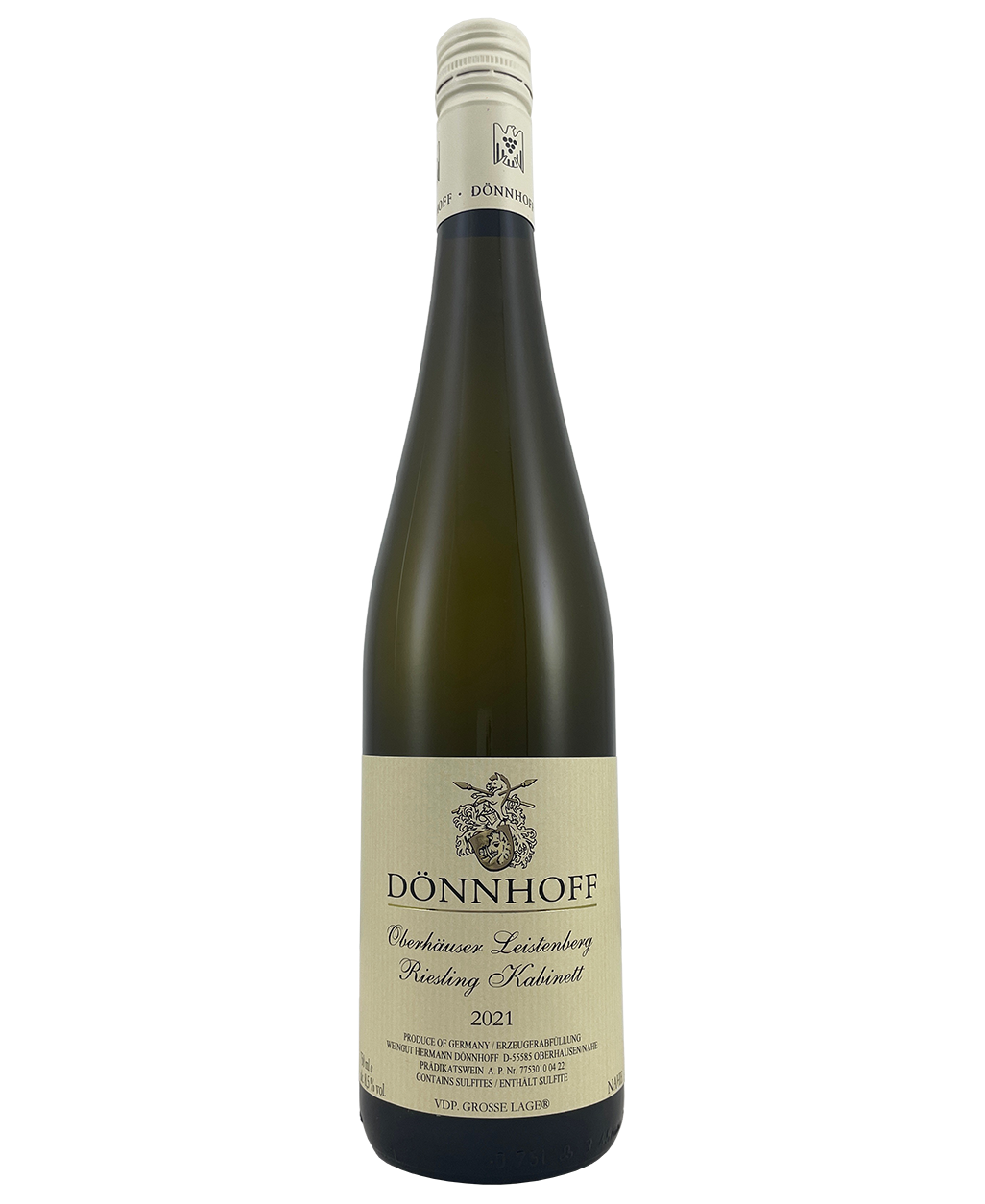 2021 Donnhoff Oberhauser Leistenberg Riesling Kabinett