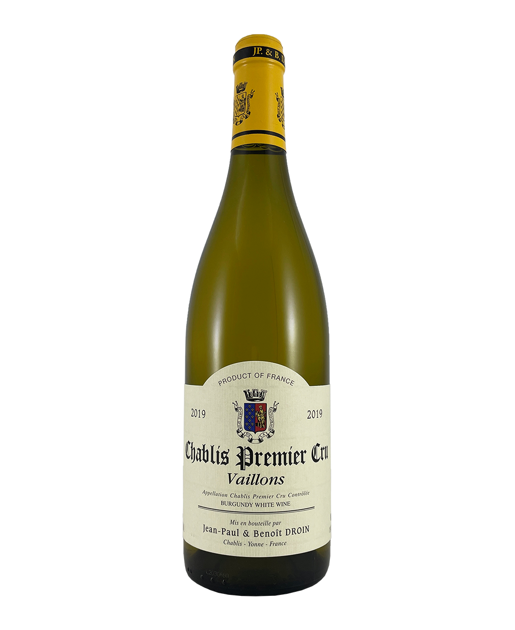 2019 Droin, Jean Paul et Benoit Chablis 1er Vaillons