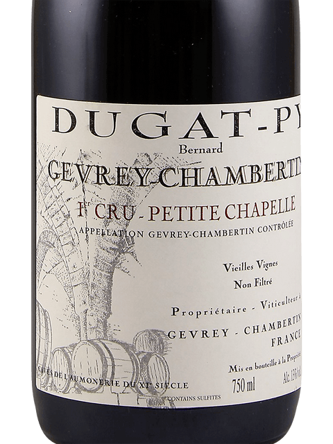 2005 Dugat Py Gevrey Chambertin 1Er Cru Petite Chapelle