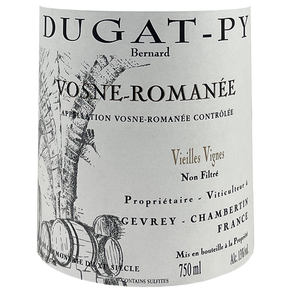 Dugat-Py Vosne-Romanée Vieilles Vignes 1999 bottle - Vins Rare