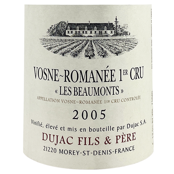Domaine Dujac Vosne-Romanee 1er Cru "Les Beaux Monts" 2010 bottle - Vins Rare