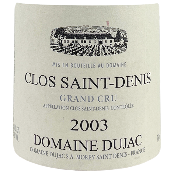 Domaine Dujac Clos Saint-Denis Grand Cru 2015 bottle - Vins Rare