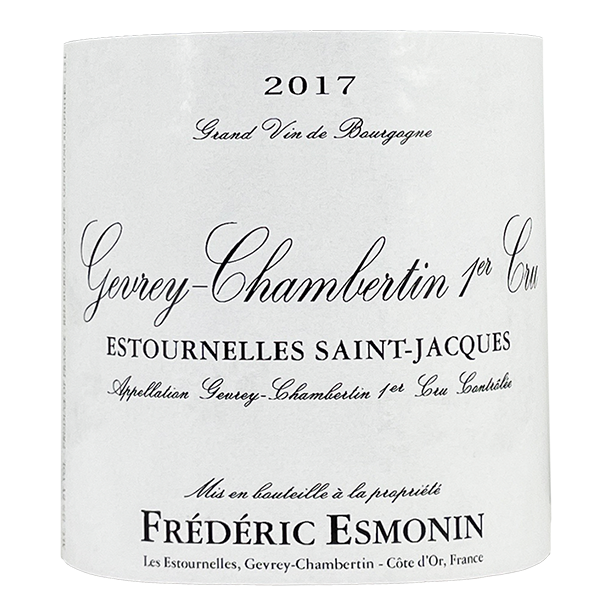 Frederic Esmonin Gevrey-Chambertin 1er Cru "Estournelles Saint-Jacques" 2016 bottle - Vins Rare