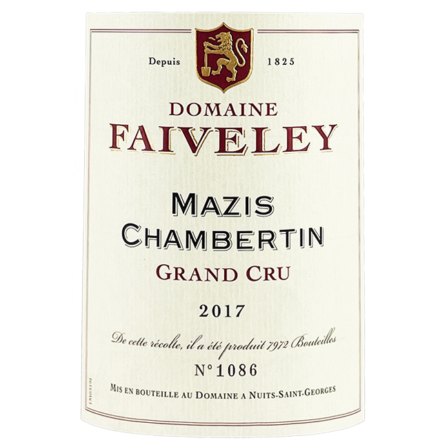 Domaine Faiveley Mazis-Chambertin Grand Cru 2017