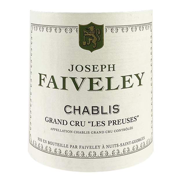 Domaine Faiveley Chablis Grand Cru "Les Preuses" 2010 bottle - Vins Rare