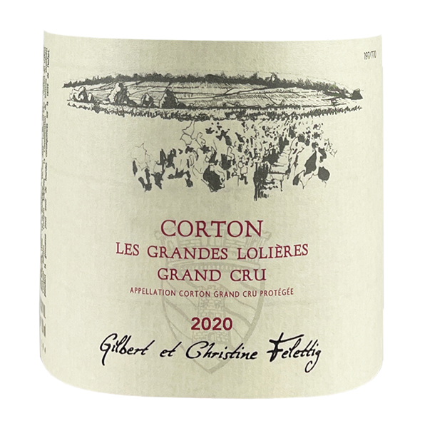 Domaine Felettig Corton Grand Cru "Les Grandes Lolieres" 2020 bottle - Vins Rare