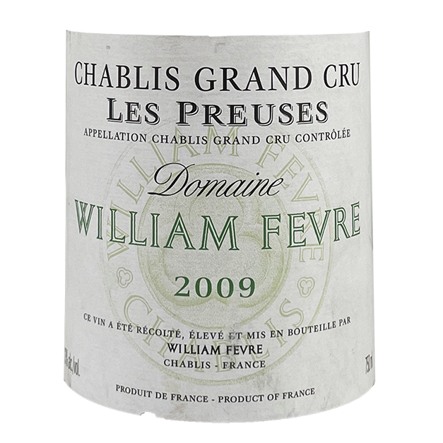 William Fevre Chablis Grand Cru "Les Preuses" 2016 1.5L bottle - Vins Rare