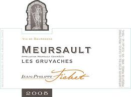 Jean-Philippe Fichet Meursault "Les Gruyaches" 2017