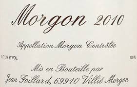 Jean Foillard Morgon Classique 2015