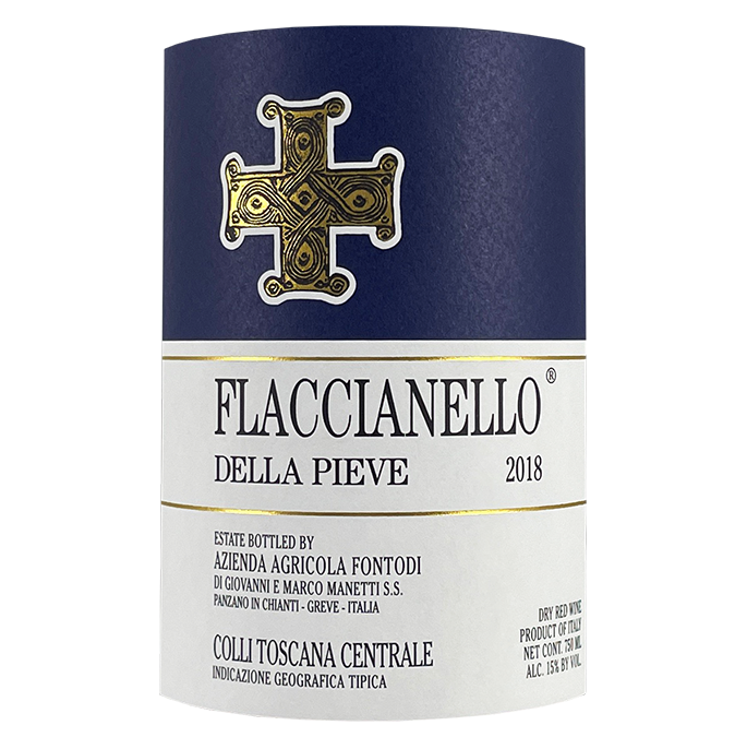 Fontodi Flaccianello della Pieve 2011 bottle - Vins Rare