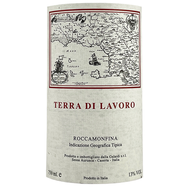 Galardi Terra di Lavoro Roccamonfina IGT 2011 bottle - Vins Rare