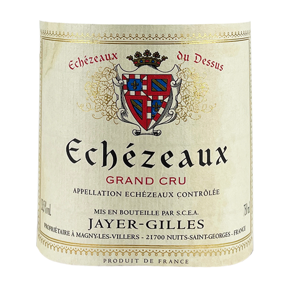 Jayer Gilles Echezeaux Grand Cru "Dessus" 2005 bottle - Vins Rare