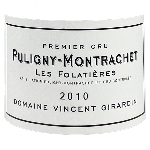 Girardin Puligny-Montrachet 1er Cru "Les Folatieres" 2005 bottle - Vins Rare