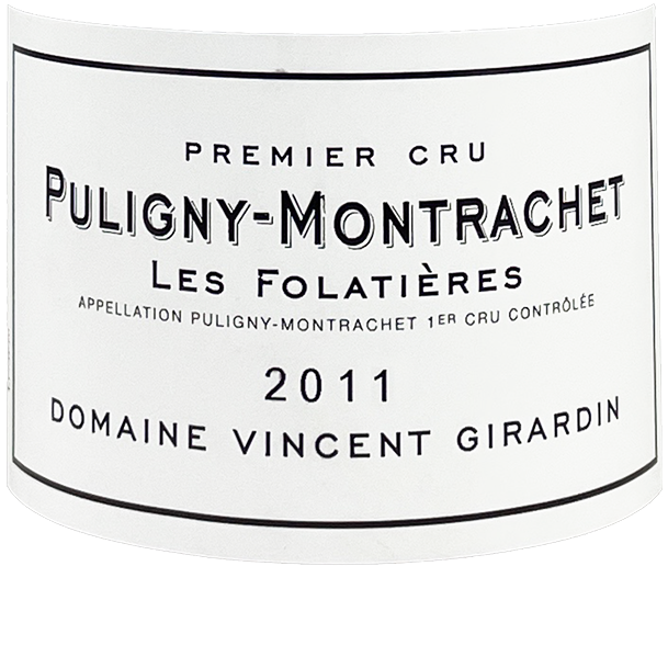 Vincent Girardin Puligny-Montrachet 1er Cru "Les Folatieres" 2011