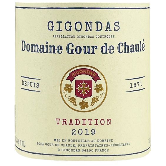 2019 Gour De Chaule Gigondas "Cuvee Tradition"