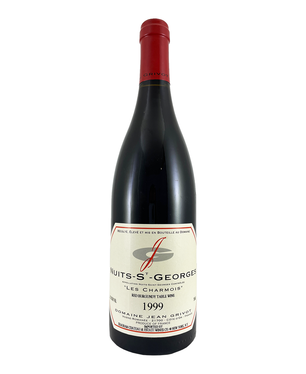 1999 Grivot Nuits St Georges 1er Charmois