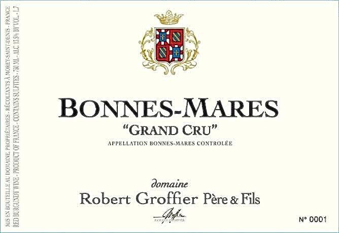 Domaine Robert Groffier Bonnes-Mares Grand Cru 2002