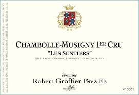 Robert Groffier Chambolle-Musigny 1er Cru “Les Sentiers” 2020