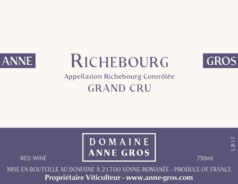 Anne Gros Richebourg Grand Cru 2002