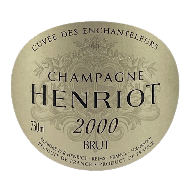 Henriot Champagne "Cuvee des Enchanteleurs" 1996 bottle - Vins Rare