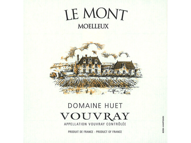 Domaine Huet Vouvray "Le Mont" Moelleux 2018