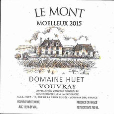 Domaine Huet Vouvray “Le Mont” Moelleux 2022
