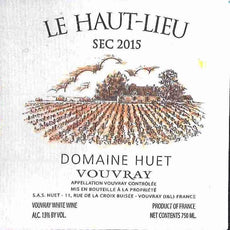 Domaine Huet Vouvray “Le Haut-Lieu” Sec 2022