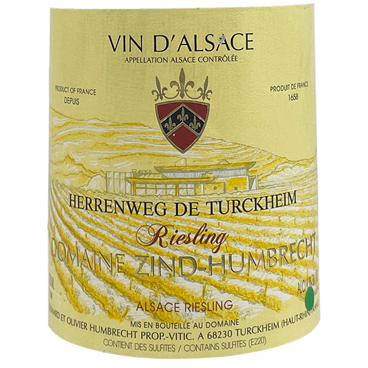 Domaine Zind-Humbrecht Riesling "Rangen" 2005 bottle - Vins Rare