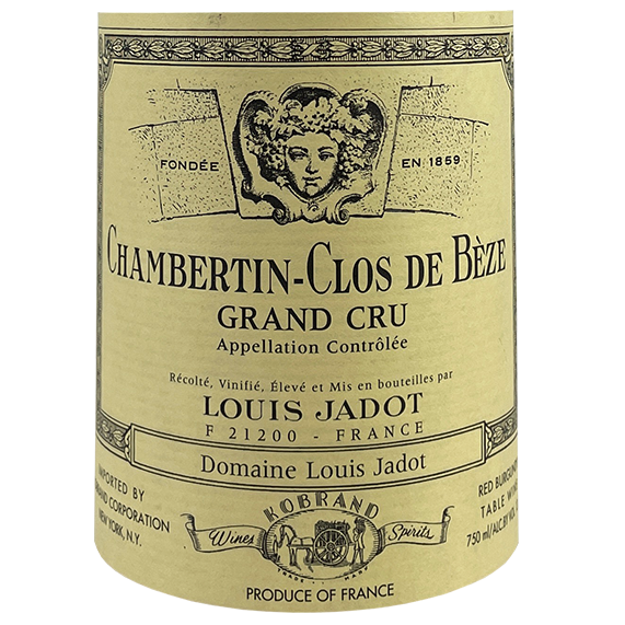Louis Jadot Chambertin Clos de Beze Grand Cru 1993 bottle - Vins Rare