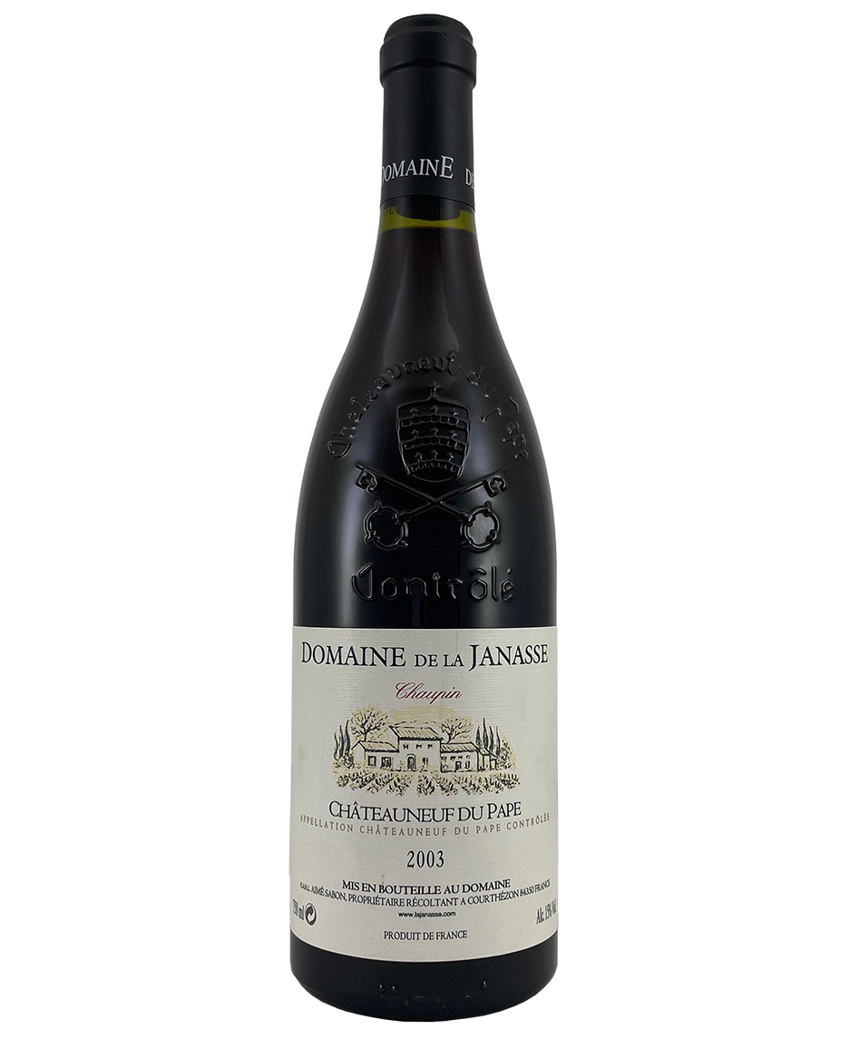 2003 Janasse Chateauneuf du Pape Cuvee Chaupin