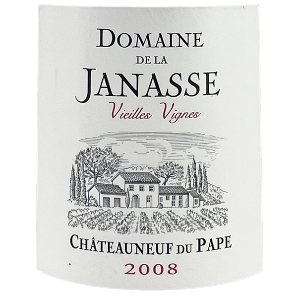 2008 Janasse Chateauneuf Du Pape Cuvee Vieilles Vignes