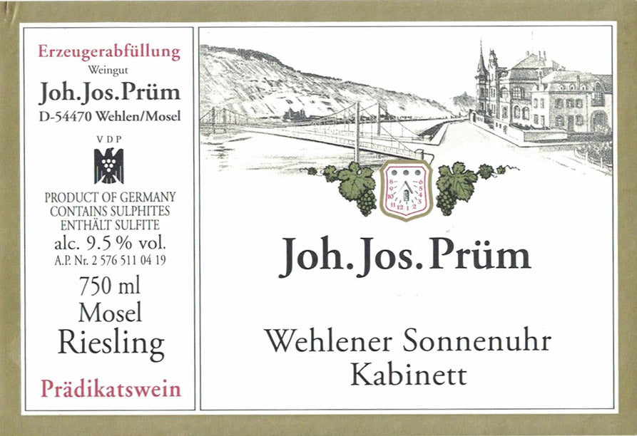 JJ Prum Wehlener Sonnenuhr Kabinett 2022