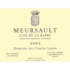 Domaine des Comtes Lafon Meursault "Clos de la Barre" 2014