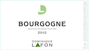 Dominique Lafon Bourgogne 2014