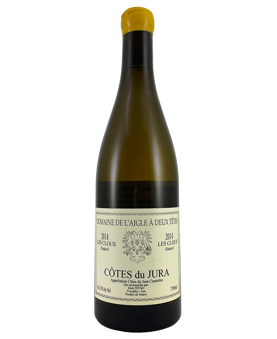 2014 Domaine L'Aigle a Deux Tetes Cotes du Jura Les Clous Blanc