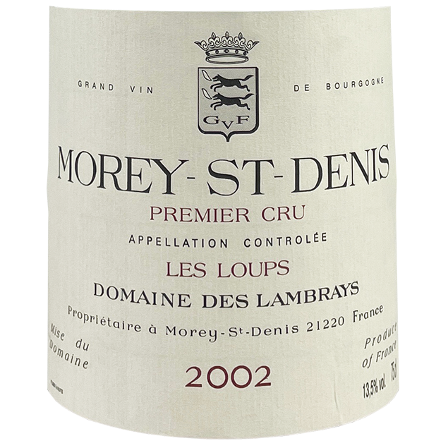 2002 Domaine Des Lambrays Morey Saint Denis 1Er Cru Les Loups