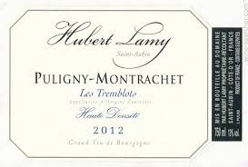 Domaine Hubert Lamy Puligny-Montrachet "Les Tremblots" Haute Densite 2019