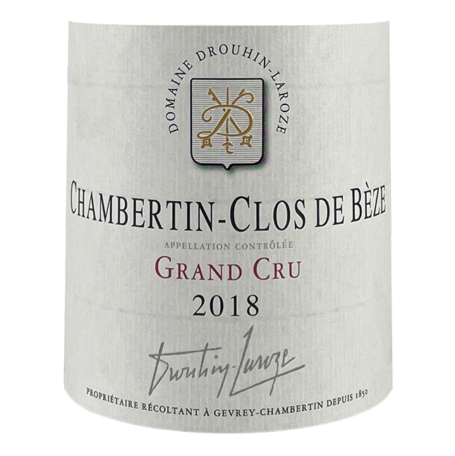 Drouhin-Laroze Chambertin Grand Cru Clos des Beze 1971 bottle - Vins Rare