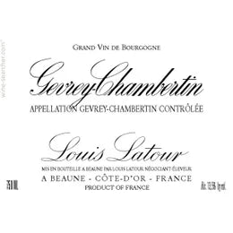 Louis Latour Gevrey-Chambertin 1990