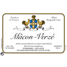 Domaine Leflaive Macon-Verze 2016