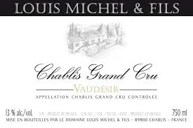 Louis Michel Chablis Grand Cru "Vaudesir" 2017